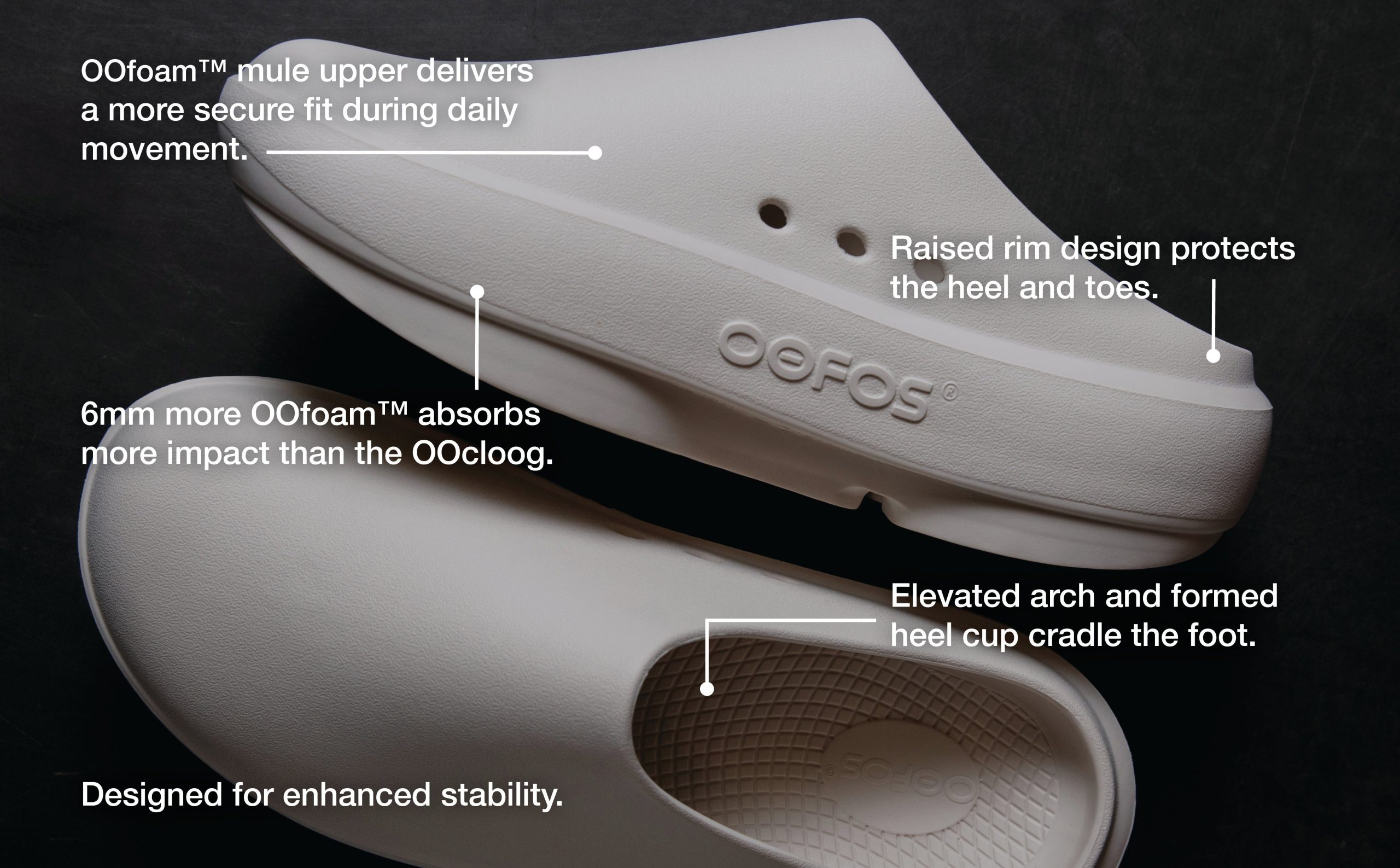 Men's Cloog PLUS Clog - Chalk - Image 3