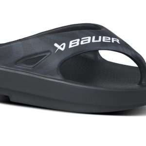 BAUER/OOFOS Men's OOriginal Sport Sandal ?C Black Asphalt