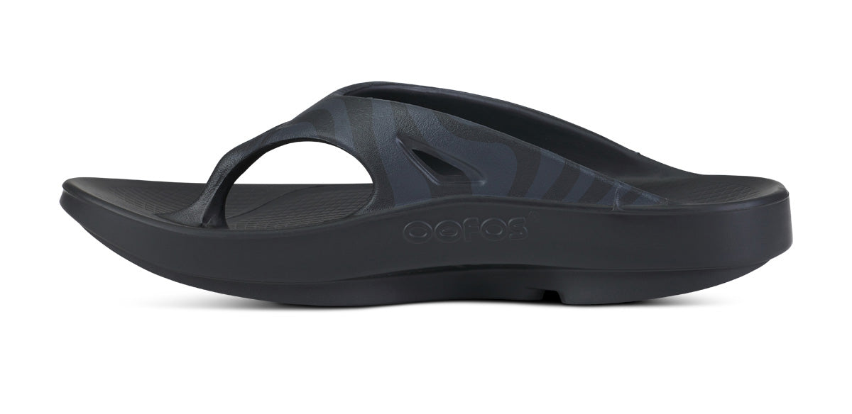 BAUER/OOFOS Men's OOriginal Sport Sandal ?C Black Asphalt - Image 4