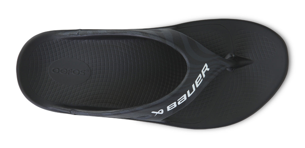 BAUER/OOFOS Women's OOriginal Sport Sandal ?C Black Asphalt - Image 6