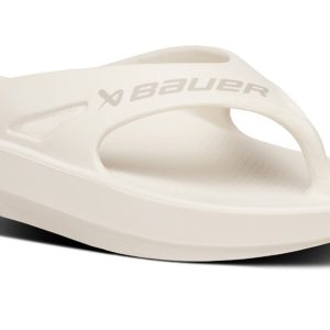 BAUER/OOFOS Men's OOriginal Sport Sandal ?C Chalk