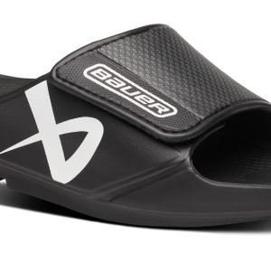 BAUER/OOFOS Men's OOahh Sport Flex Sandal ?C Black