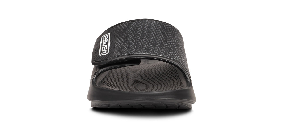 BAUER/OOFOS Women's OOahh Sport Flex Sandal ?C Black - Image 3