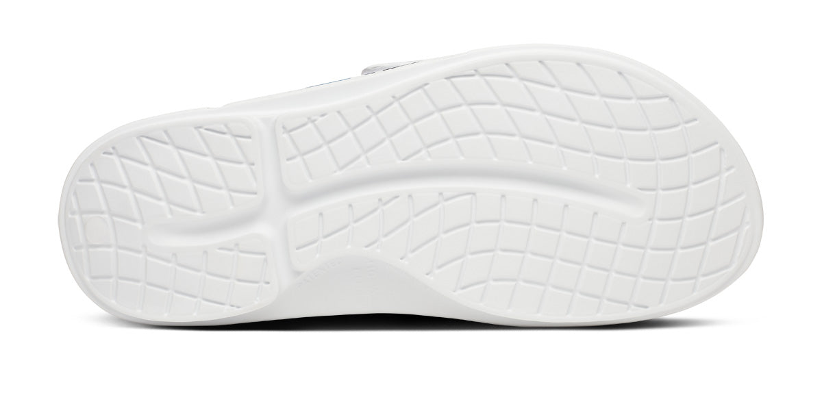 BAUER/OOFOS Men's OOahh Sport Flex Sandal ?C White - Image 10